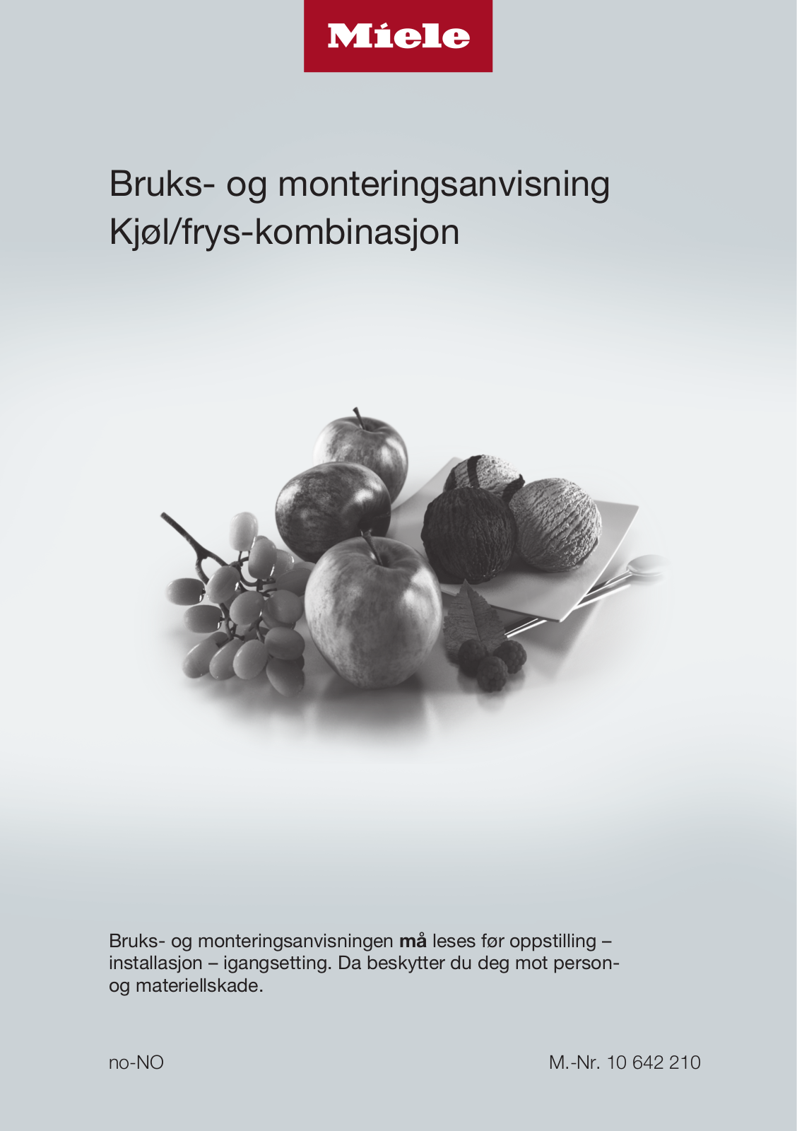 Miele KFN 29683 D obsw, KFN 29683 D brws User manual