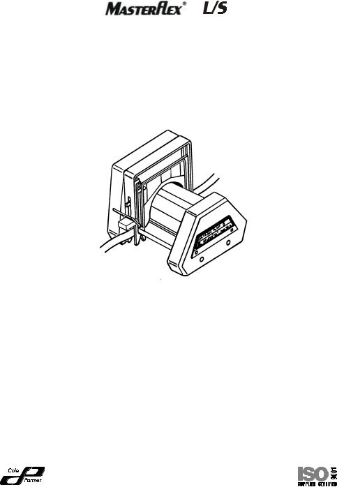 Masterflex 07519-60, 07519-50 Instruction Manual