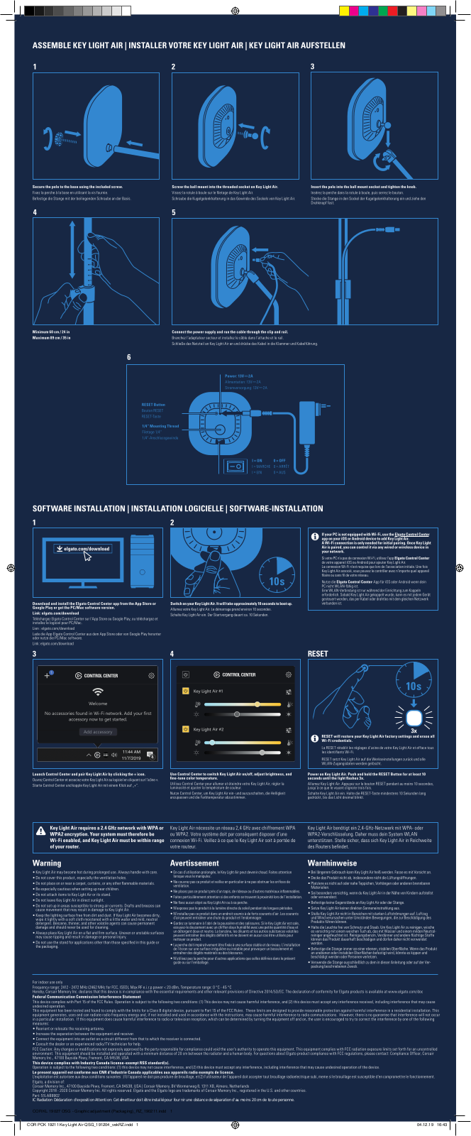 Corsair Memory 20LAB9901 User Manual