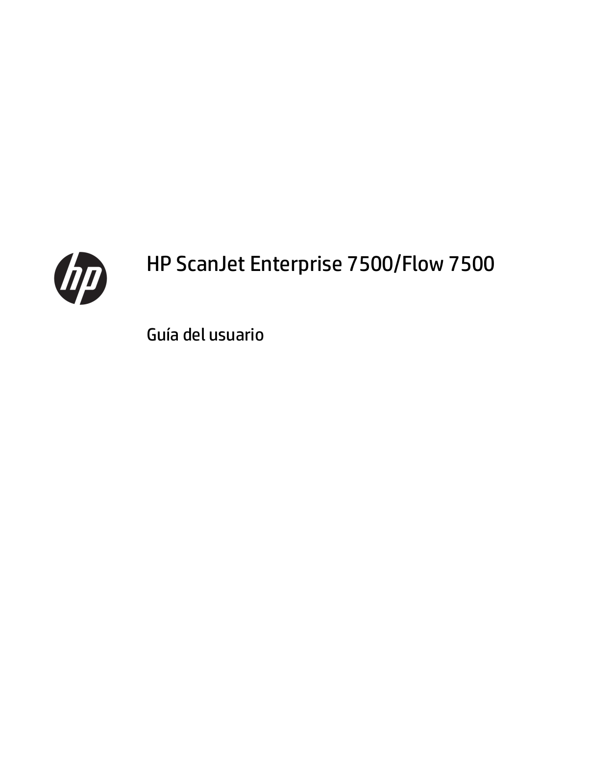 HP Scanjet 7500, Scanjet 7470, Scanjet 7469, Scanjet 7468, Scanjet 7467 User's Guide