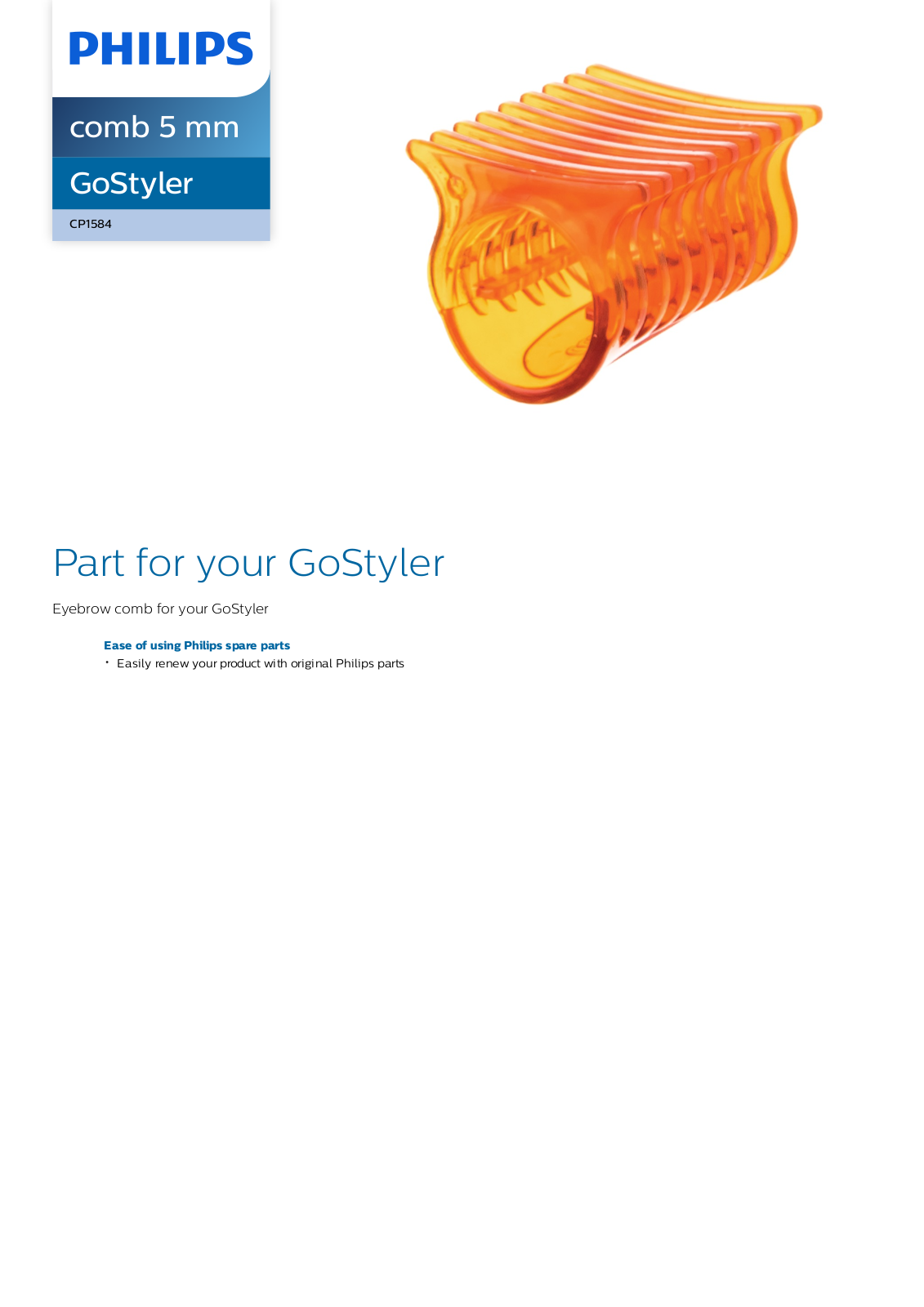 Philips CP1584/01 leaflet - ManualMachine.com