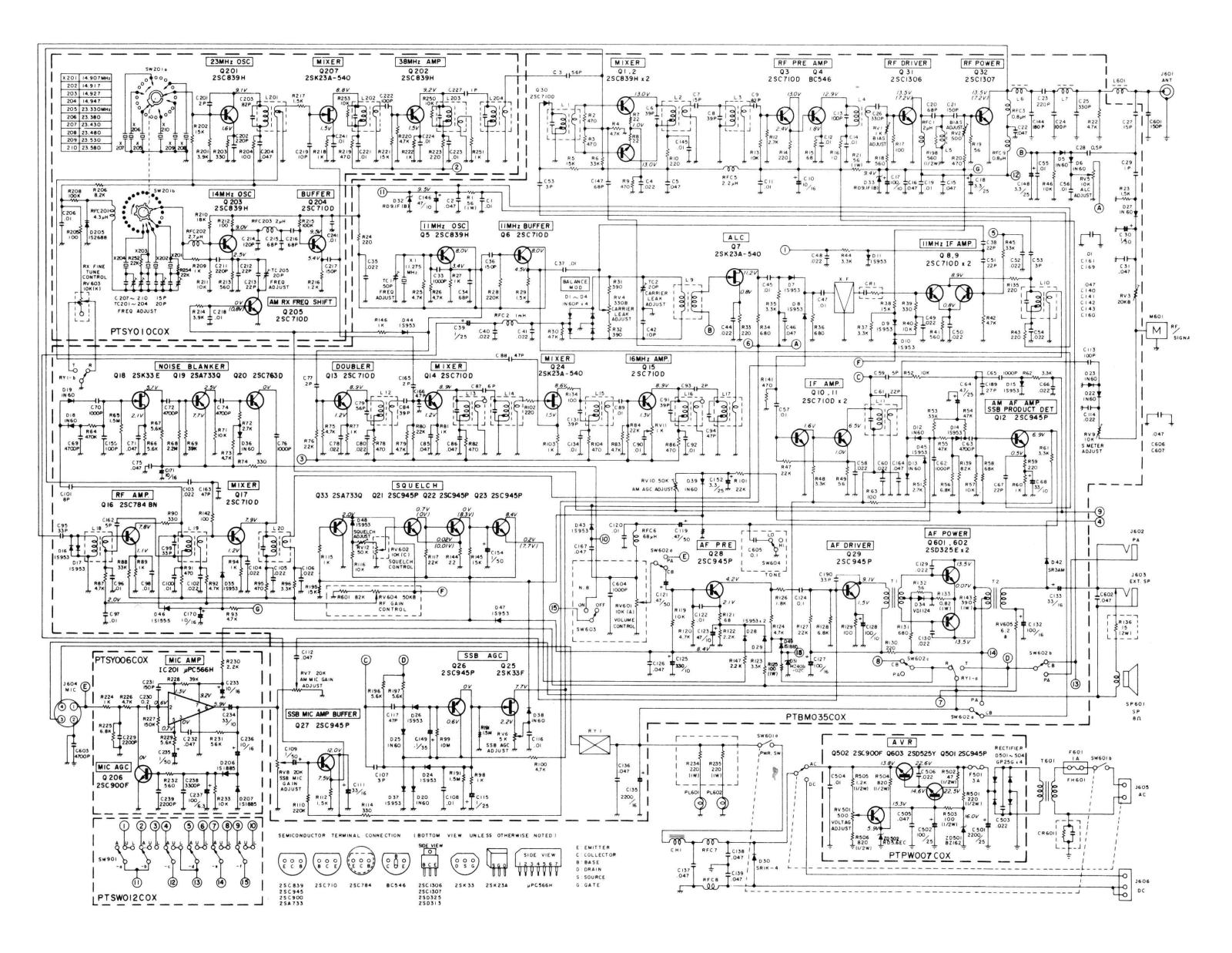 Midland 13-976 Schematic