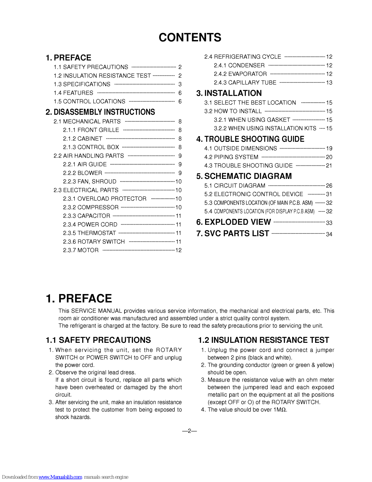 LG LW-B0811CL, LW-B0810CL, LW-B0712CL, LW-B0713CL, LW-B0961CL Service Manual