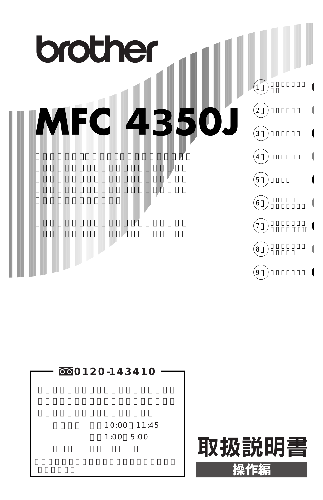 Brother MFC-4350J User manual