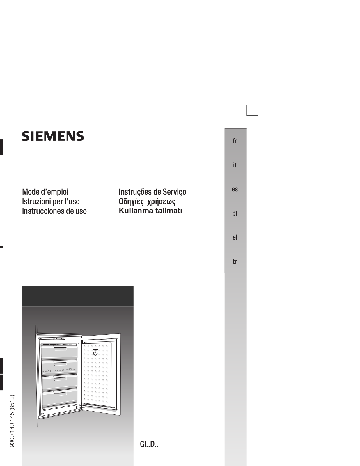 SIEMENS GI18DA50GB User Manual