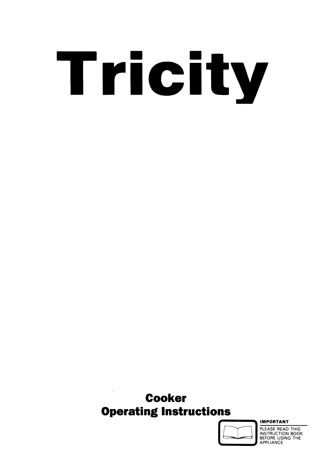 TRICITY BENDIX 1588W, 1568 LINE 2, 1588, 1568, 1548W User Manual