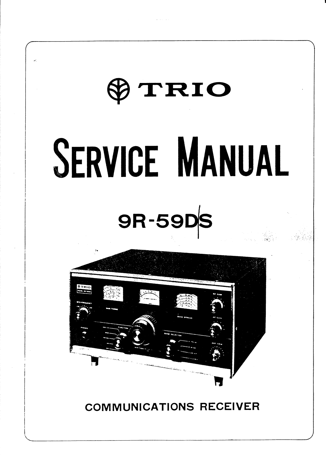 Kenwood 9-R-59-D Service manual