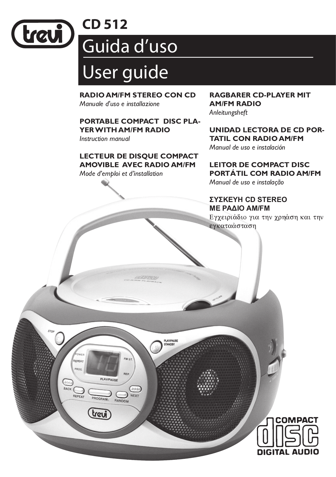 Trevi CD 512 User Manual - ManualMachine.com