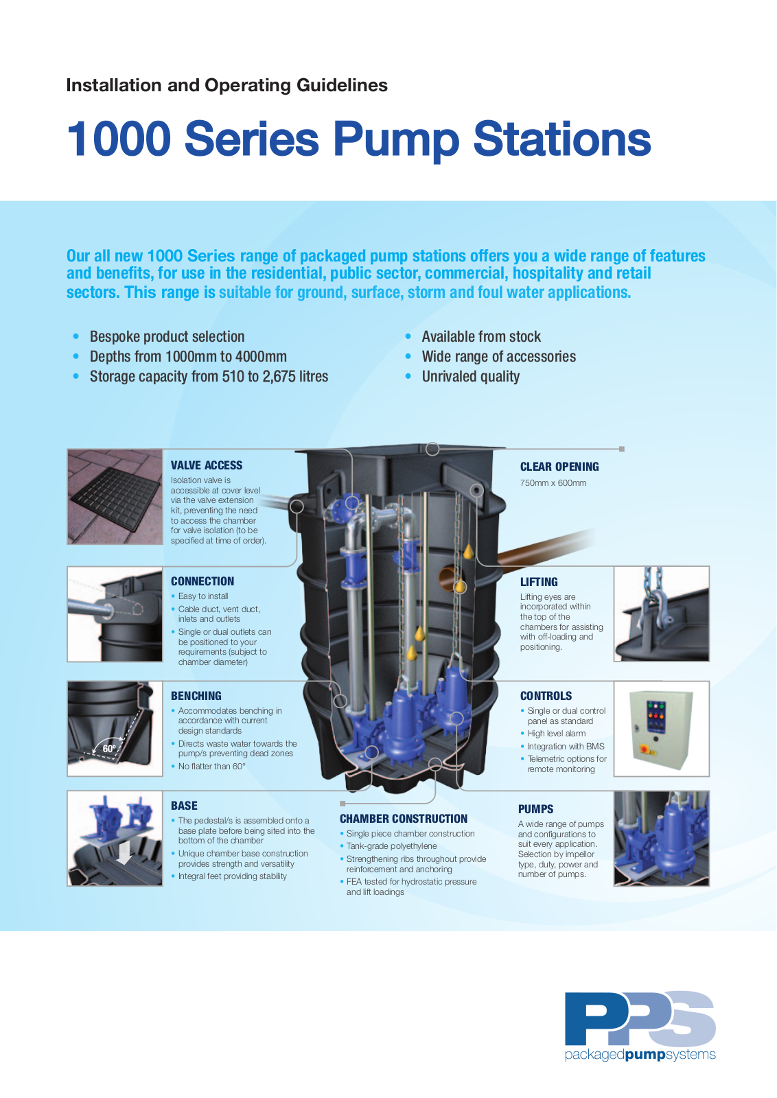 PPS 1000 Series Installation And Operating Manuallines