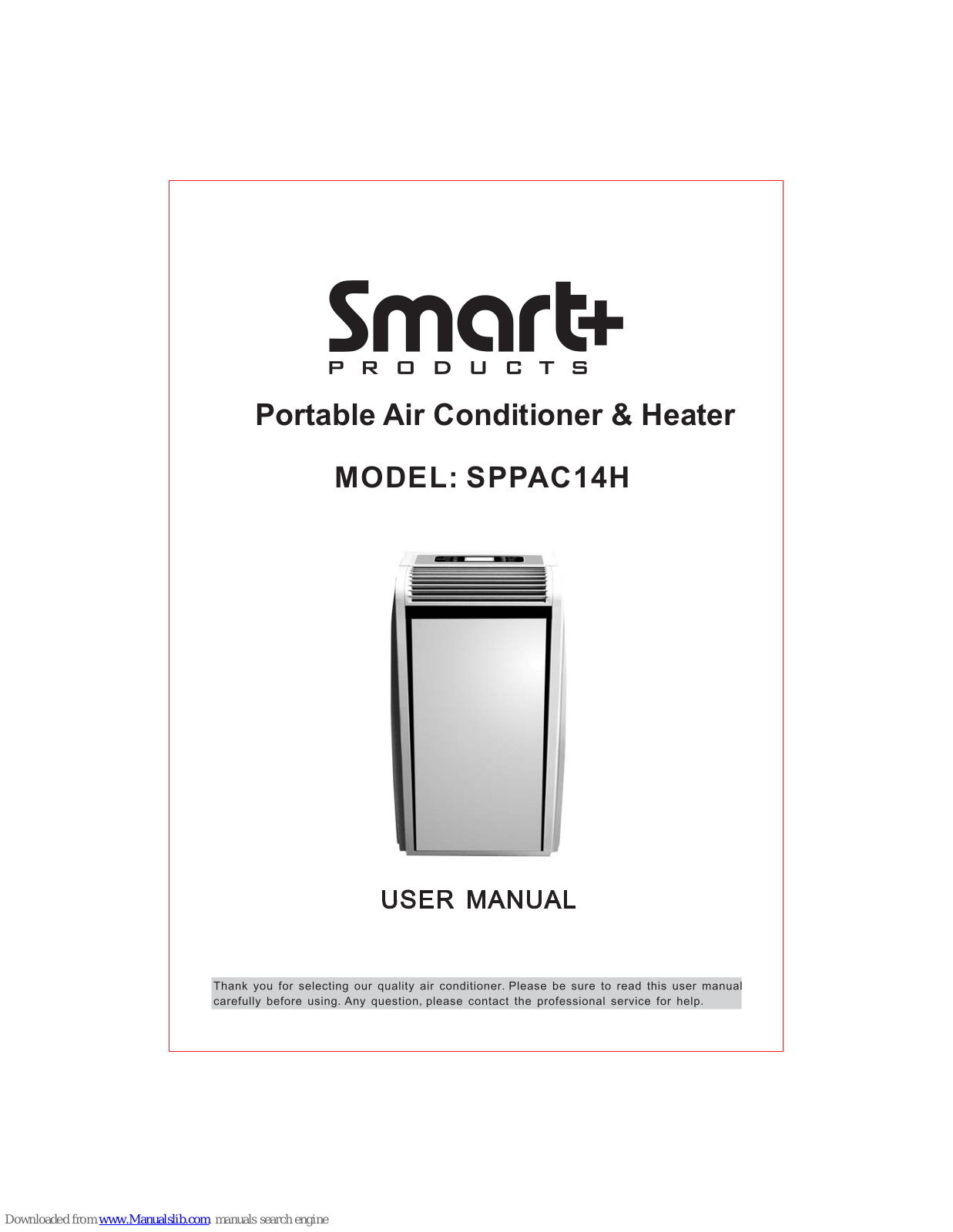 Smart+ Products SPPAC14H User Manual