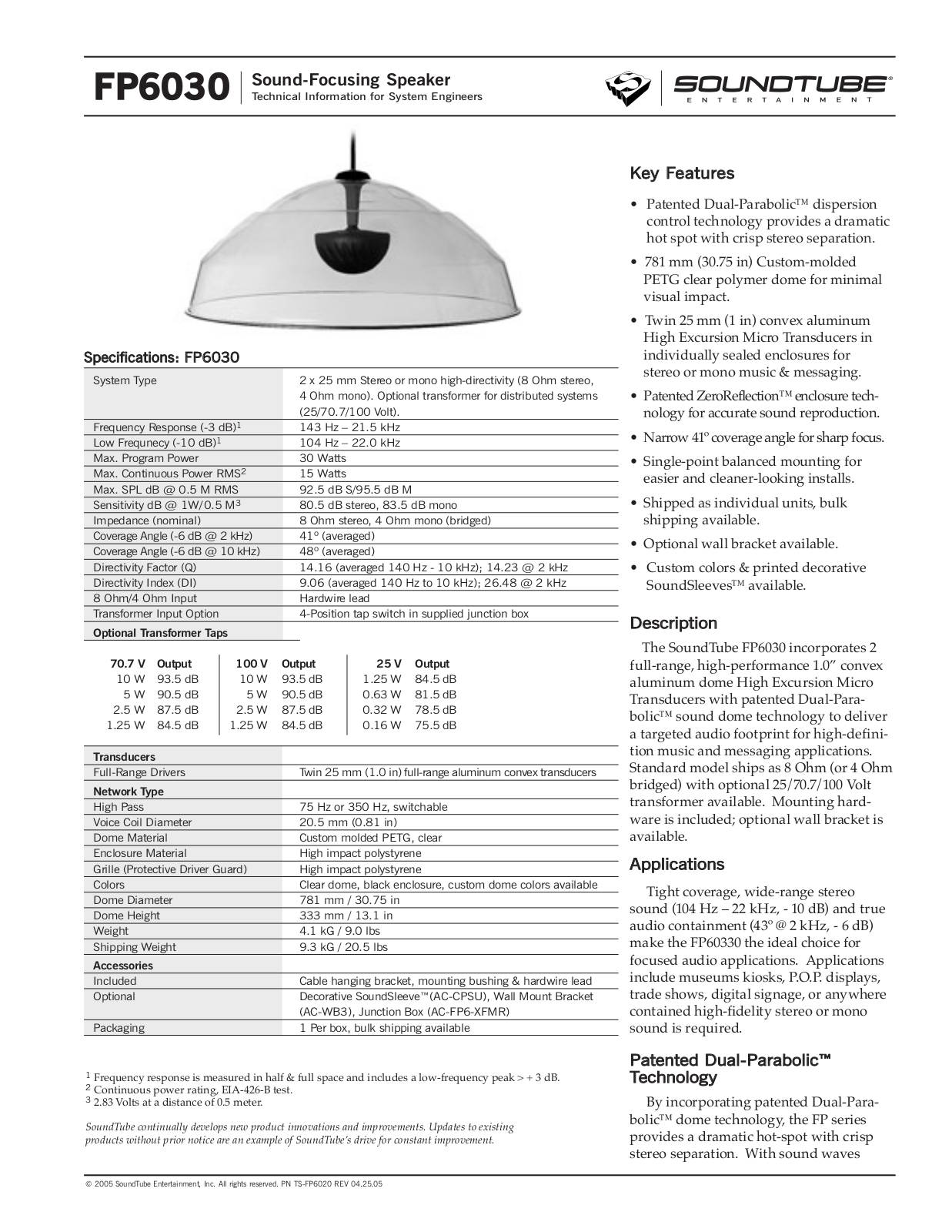 Phase Technology FP6030 User Manual