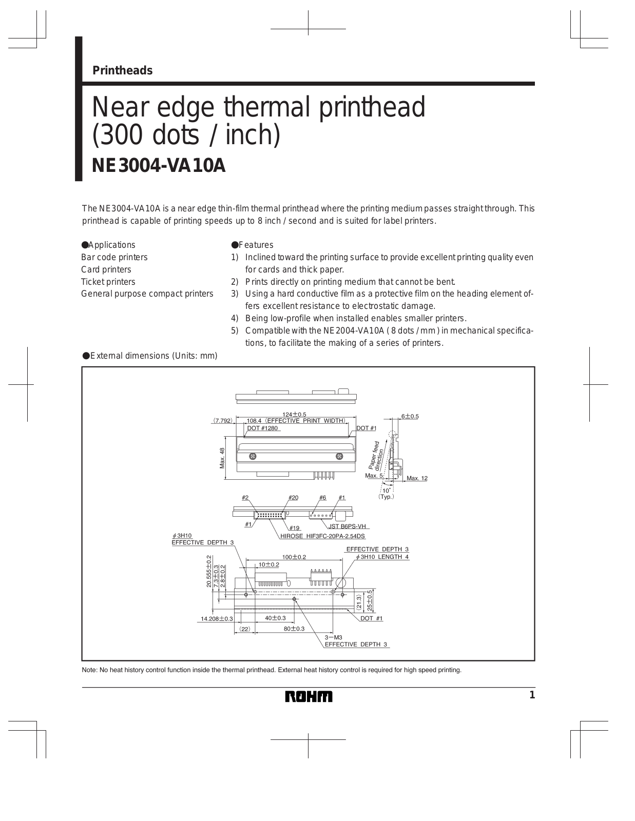 ROHM NE3004-VA10A Datasheet