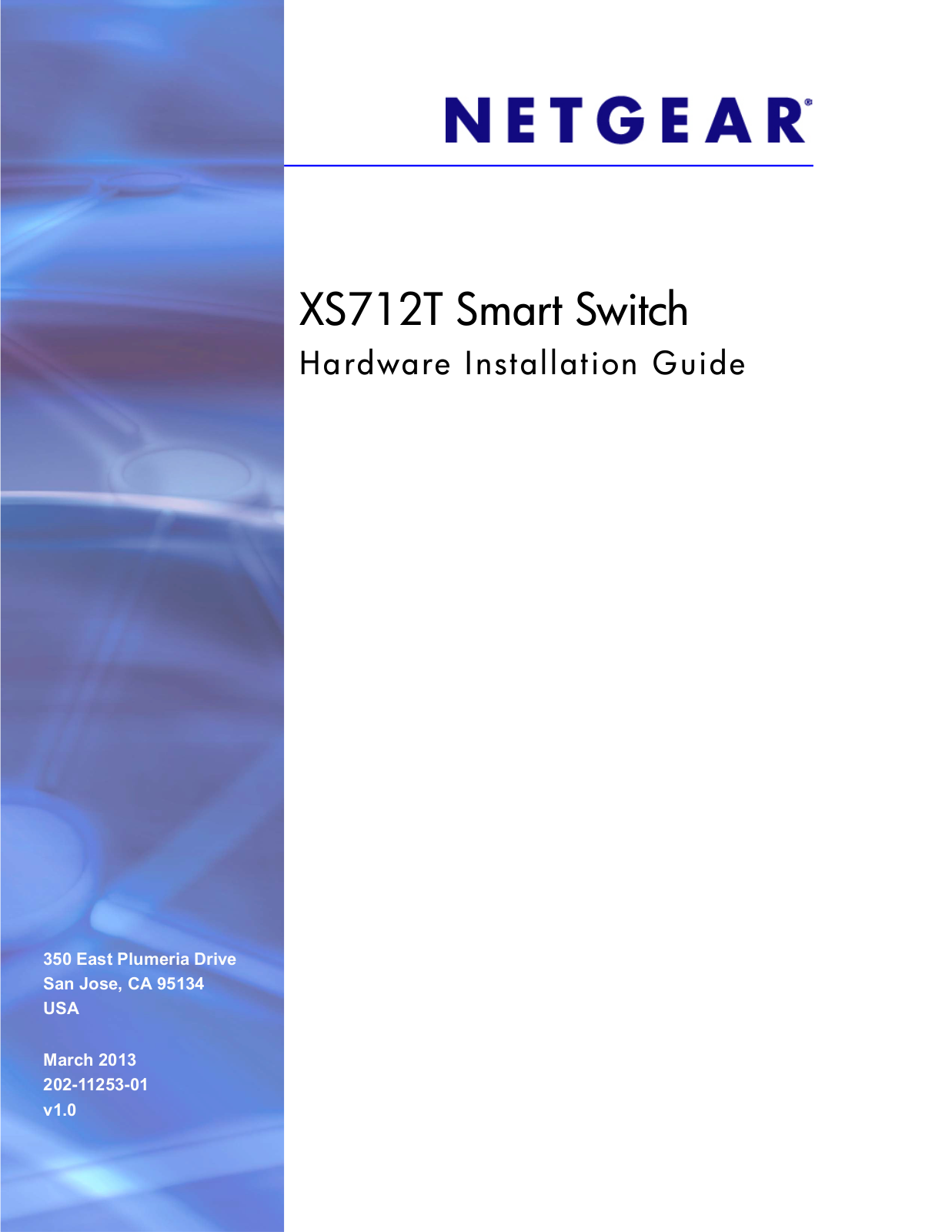 NETGEAR XS712T User Manual