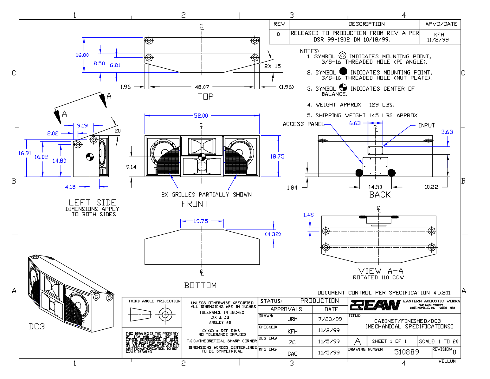 Panasonic DC3 DRW2D Service Manual