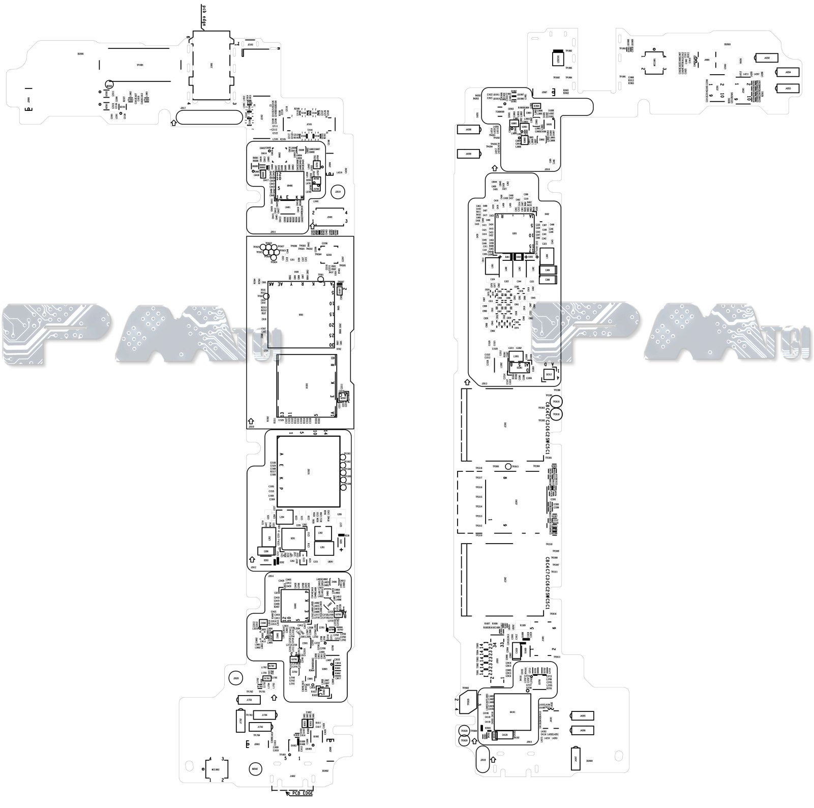 Huawei CHM-UL00 Component Diagram