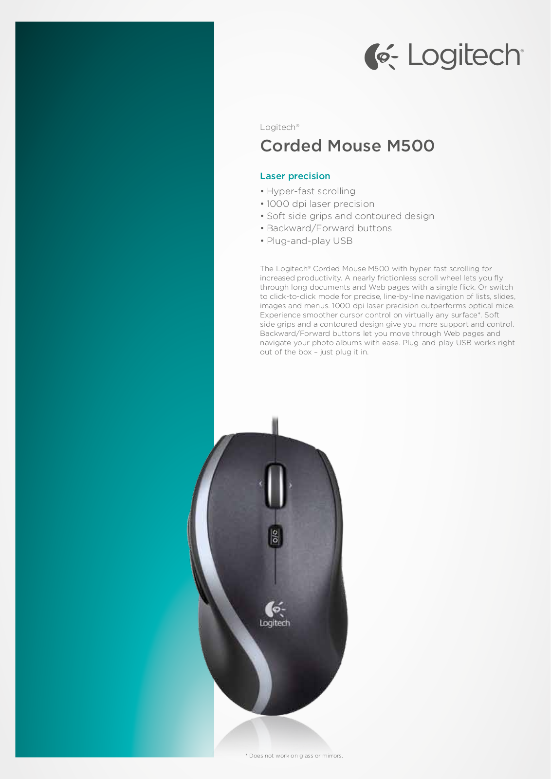 Logitech M500 User Manual