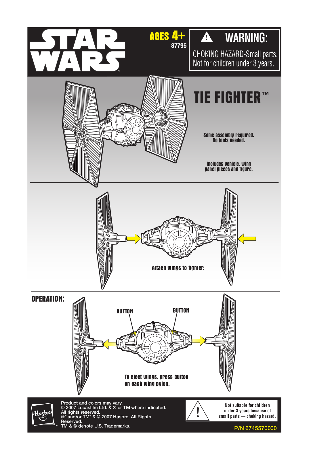 Hasbro 87795 User Manual