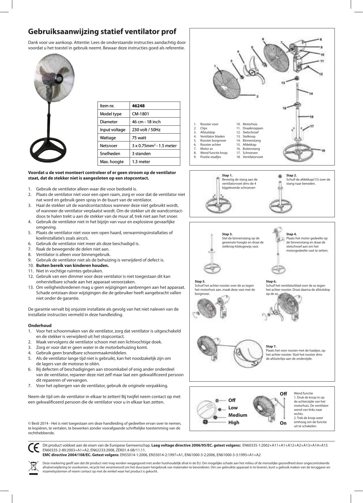 Evolar EVO-18SP User guide - ManualMachine.com