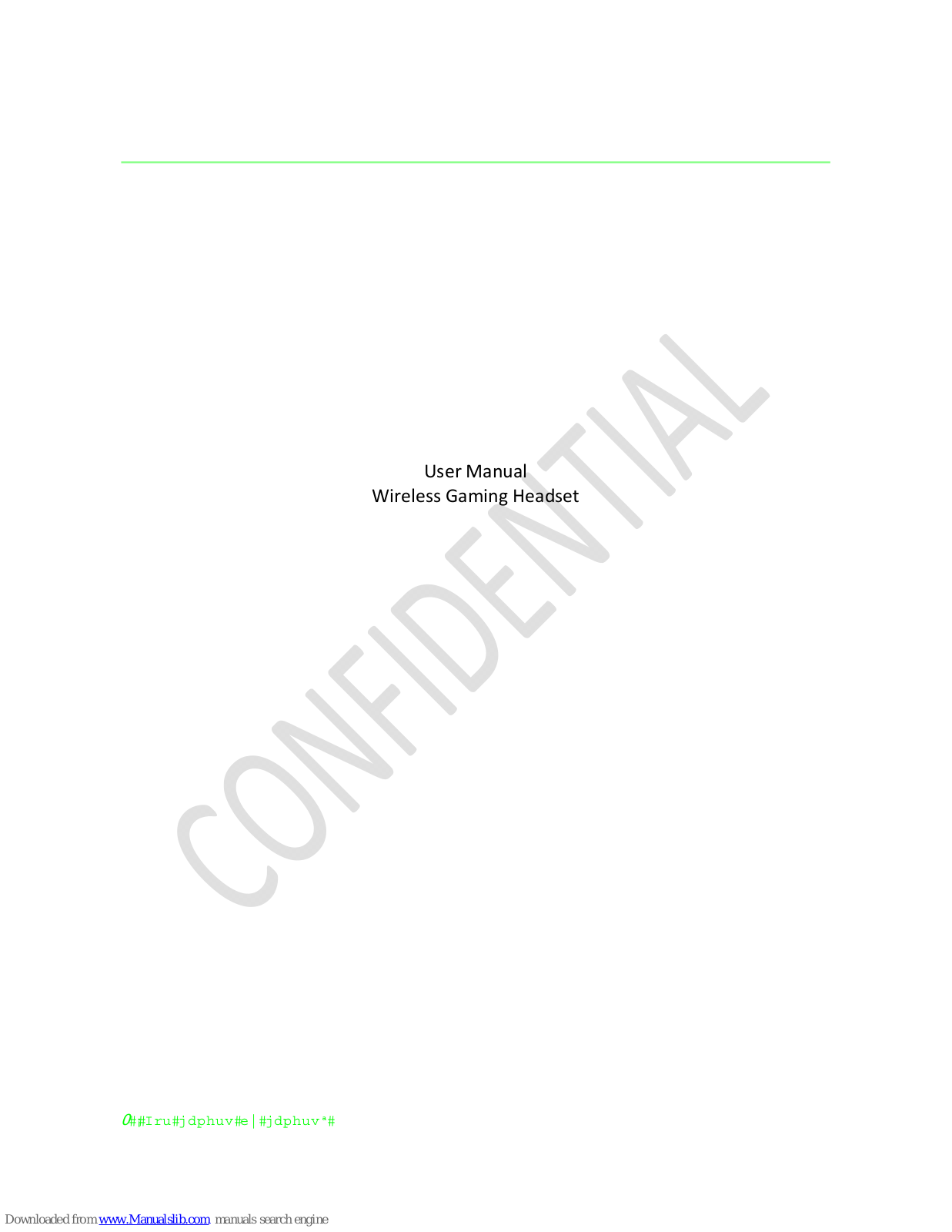 Razer RC30-014901 User Manual