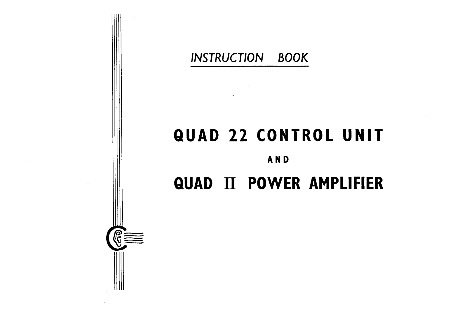 Quad II, QC-22 Owners manual