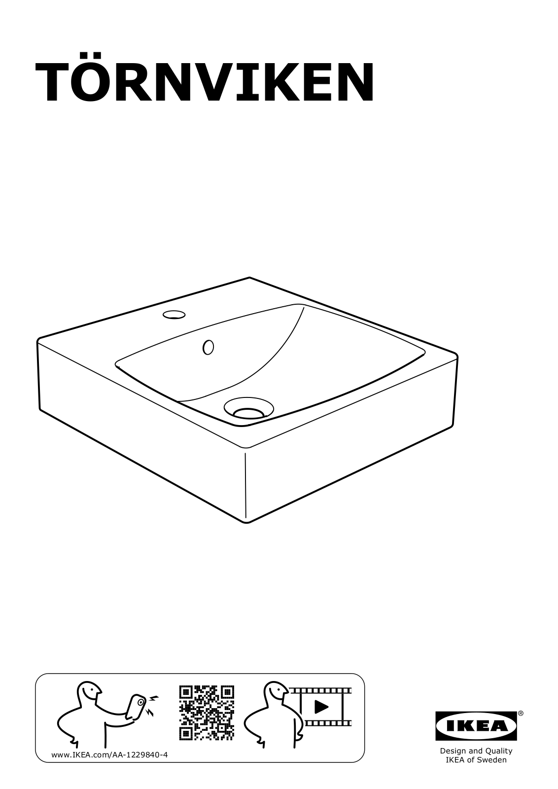 Ikea S49097289, S49163482, S59097057, S69097330, S99163465 Assembly instructions