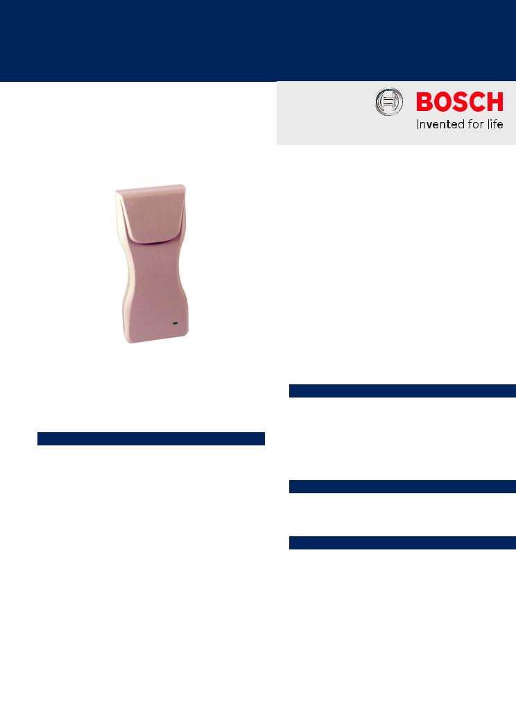 Bosch EN1249 Specsheet