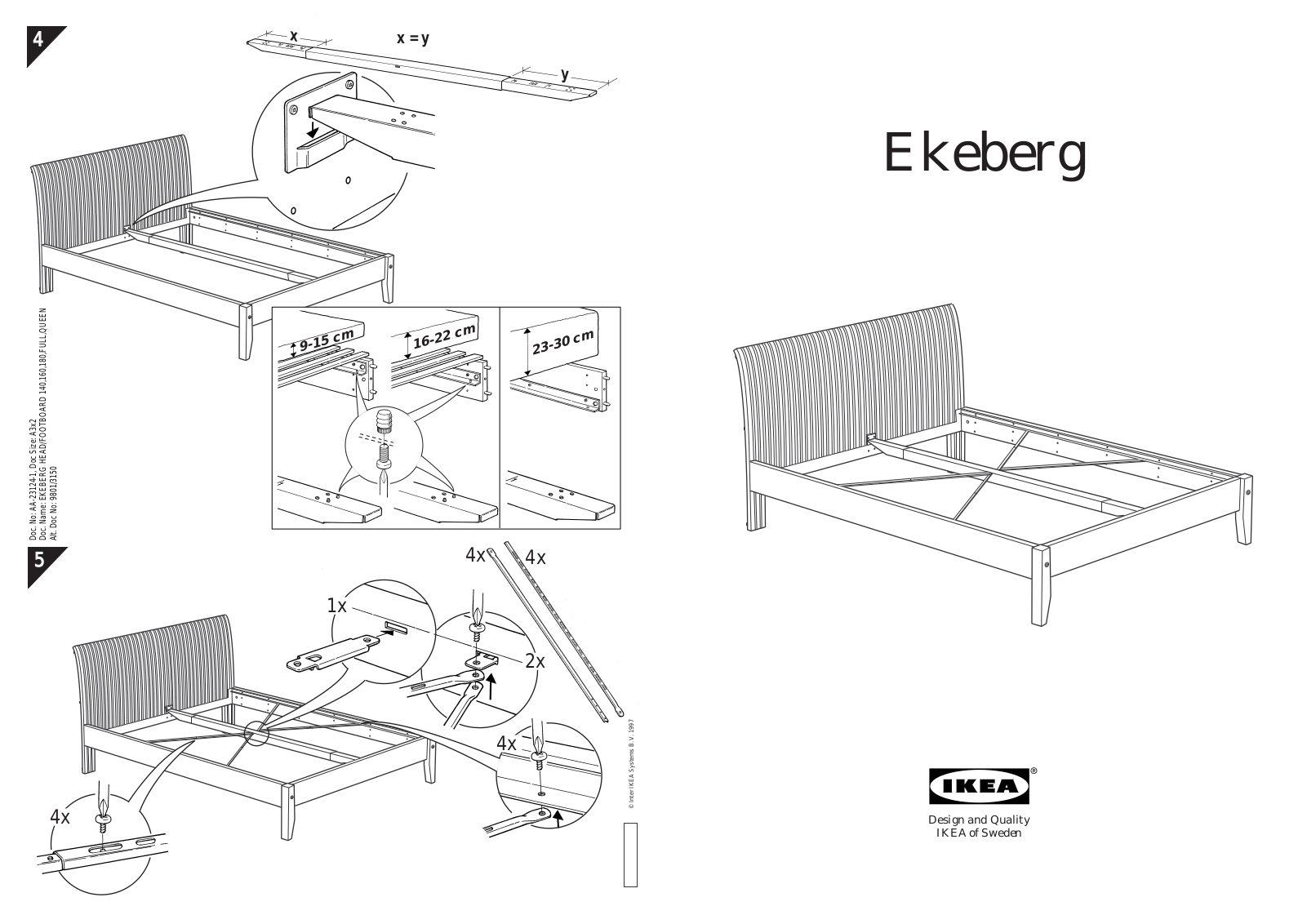 IKEA EKEBERG User Manual