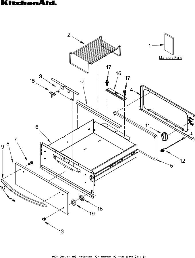 KitchenAid KEWS105SSS01 Parts List