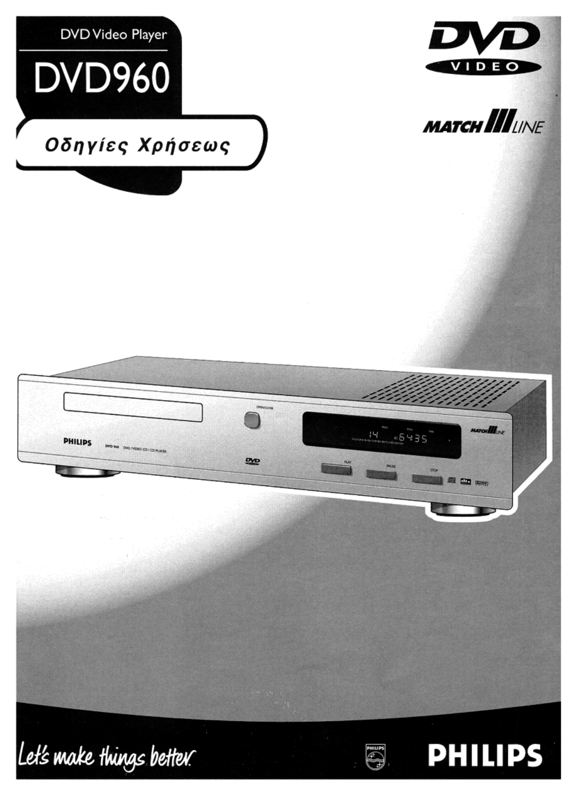 Philips DVD960 User Manual