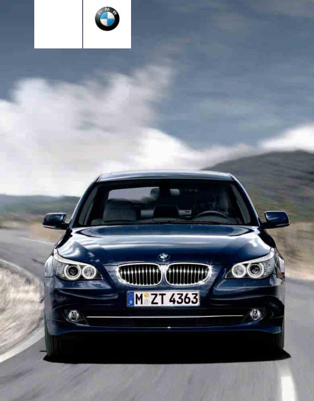 BMW 5-Series 2009 Owner's Manual