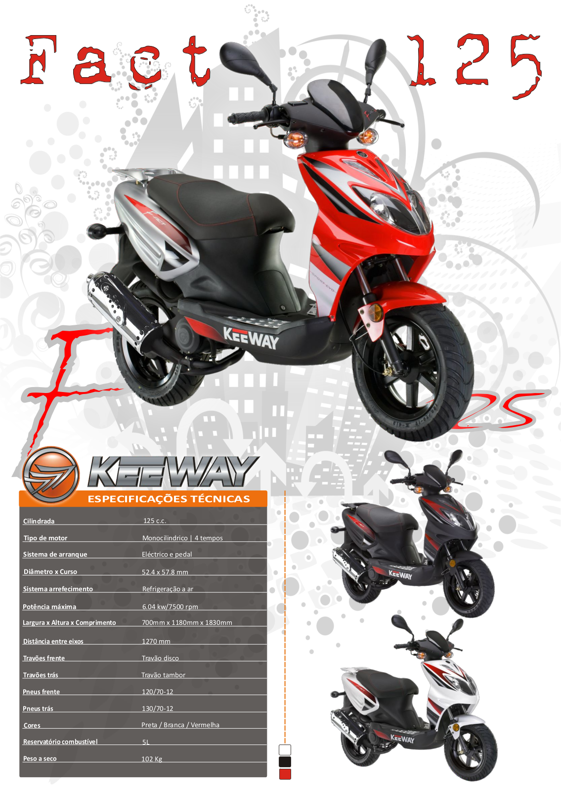 Keeway F-ACT 125 Brochure