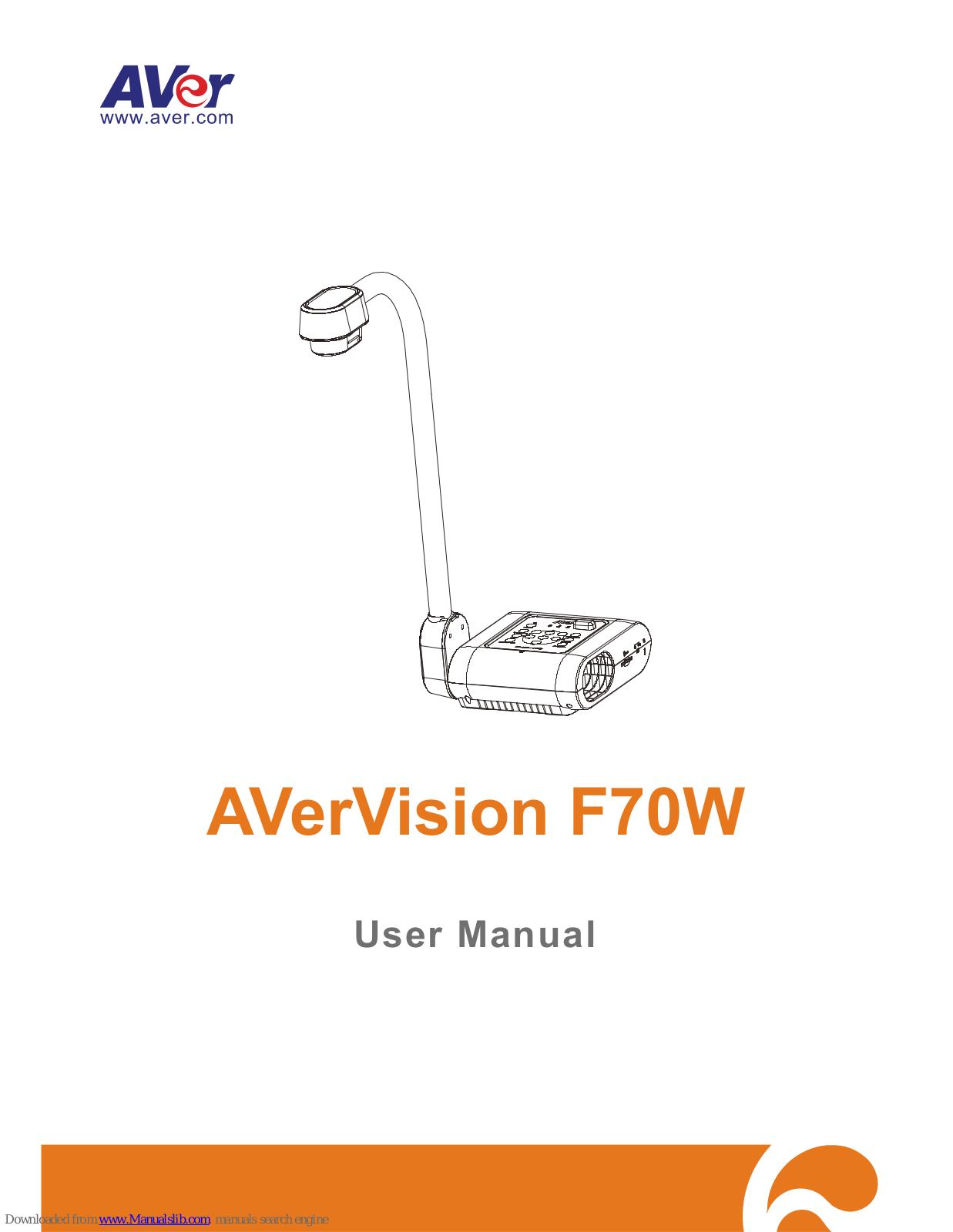 AVer Vision F70W User Manual