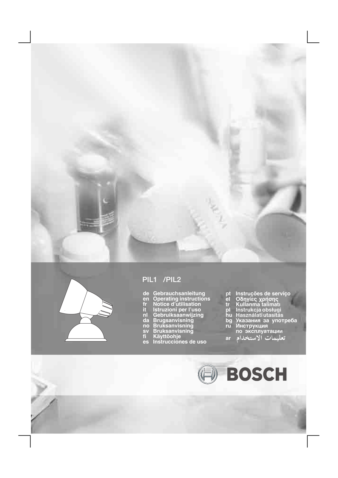 Bosch PIL1000, PIL2200 User Manual