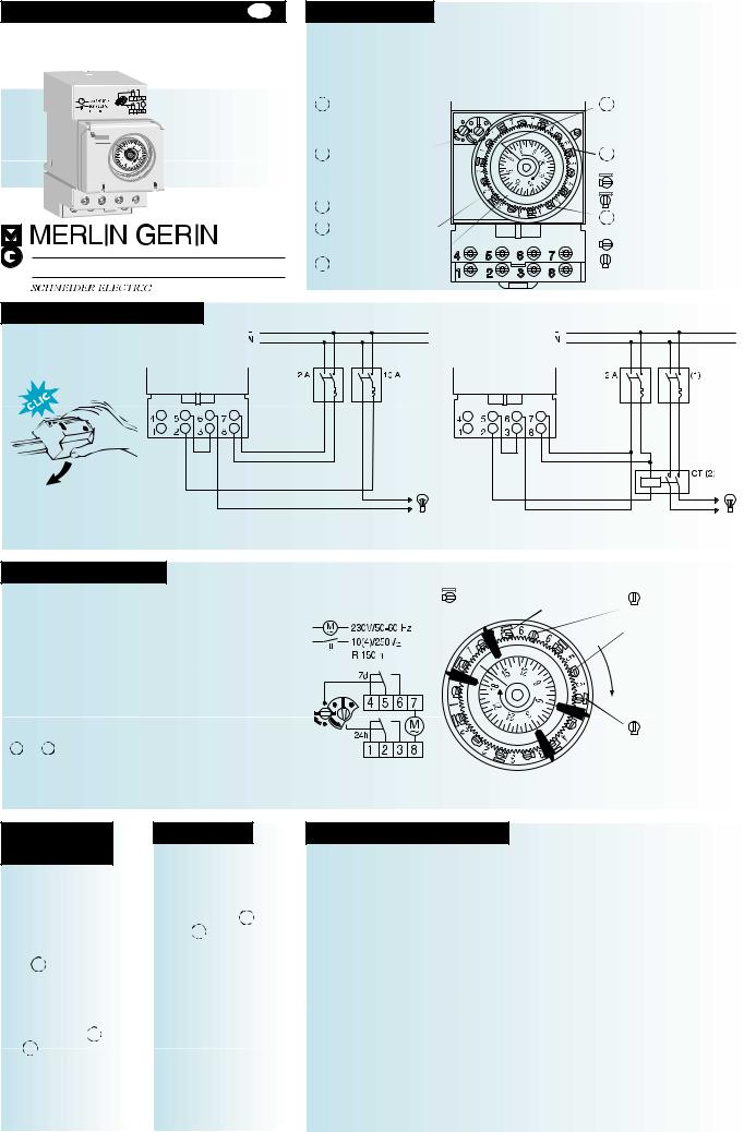 MERLIN GERIN IH 24H 7J 1C ARM User Manual