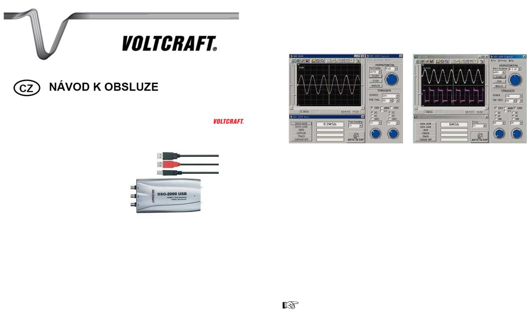 VOLTCRAFT DSO-2090 USB, DSO-2150 USB, DSO-2250 USB, DSO-5200A USB User guide