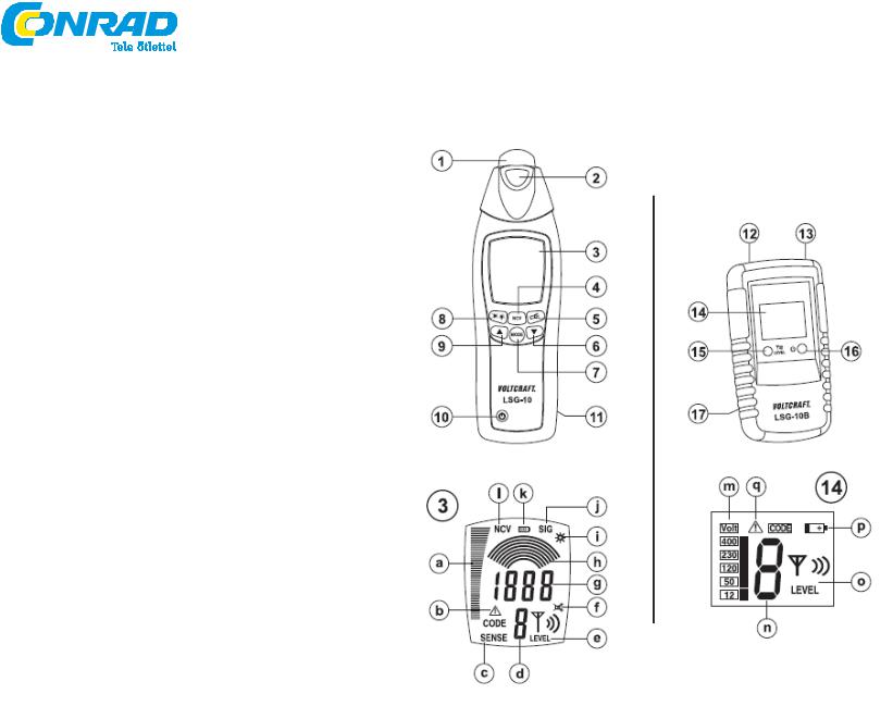 VOLTCRAFT LSG-10 User guide