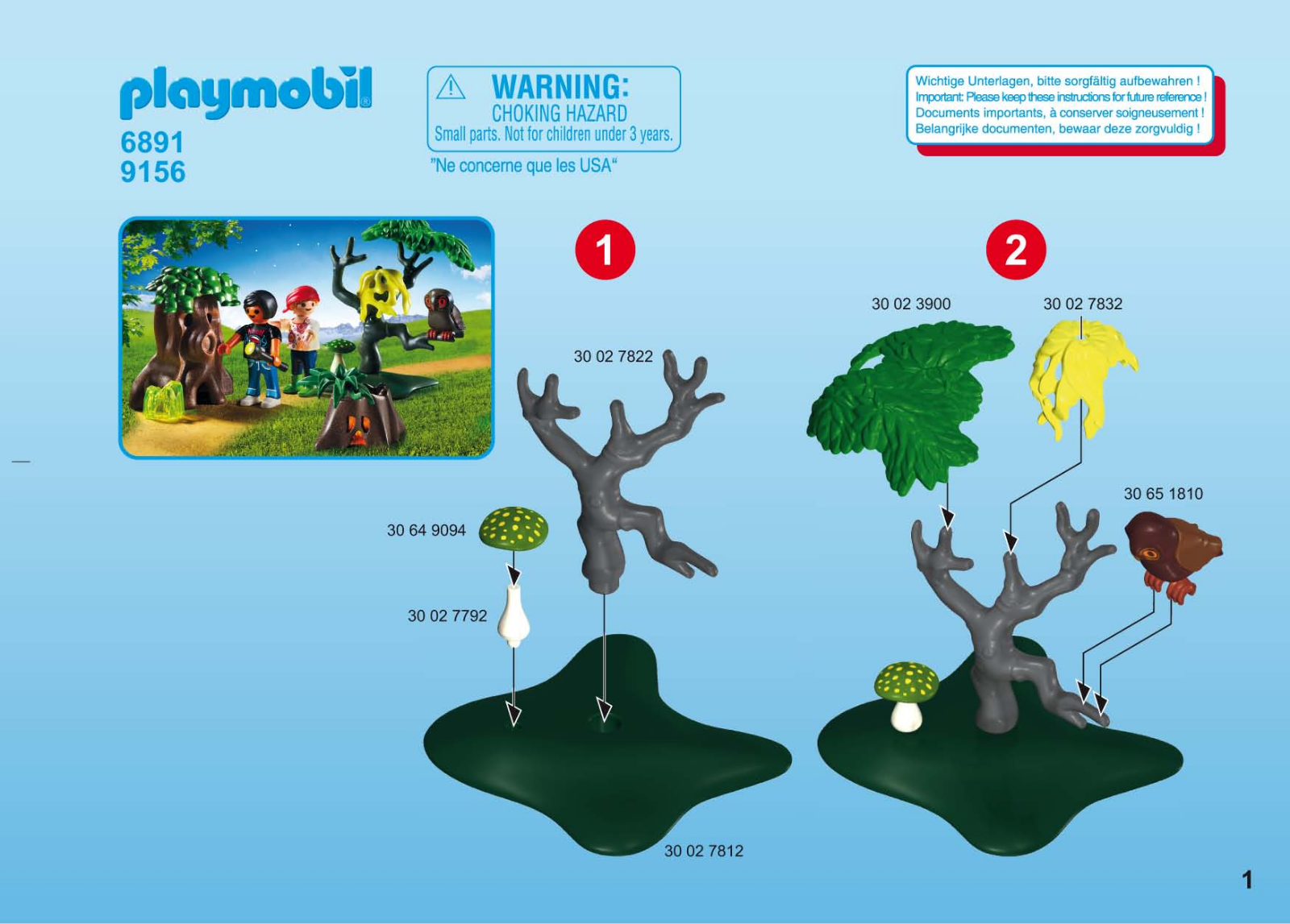 Playmobil 9156 Instructions