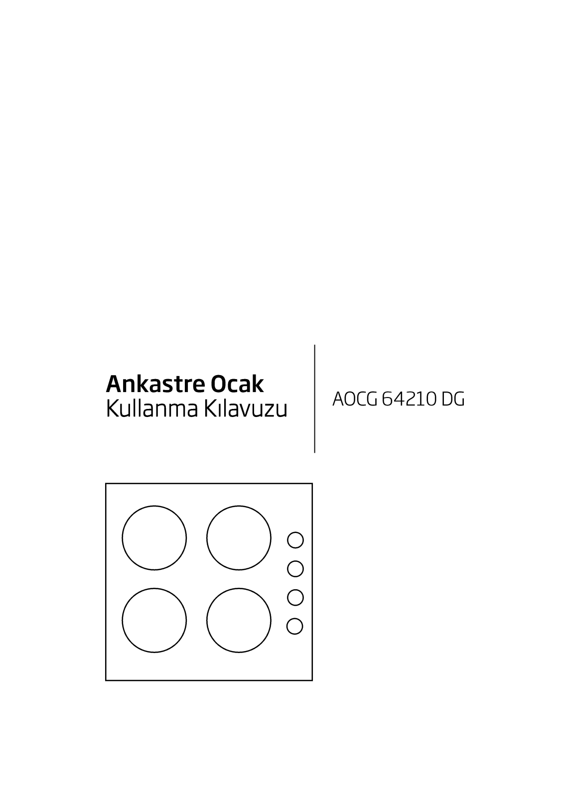 Beko AOCG 64210 DG User manual