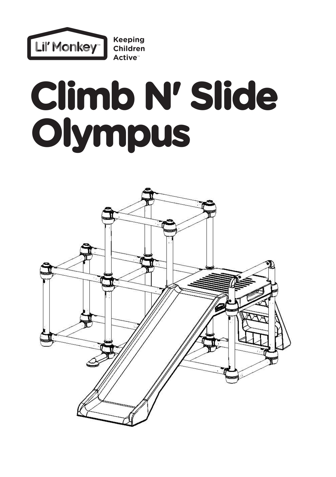 Lil' Monkey Climb N' Slide Olympus Assembly Manual