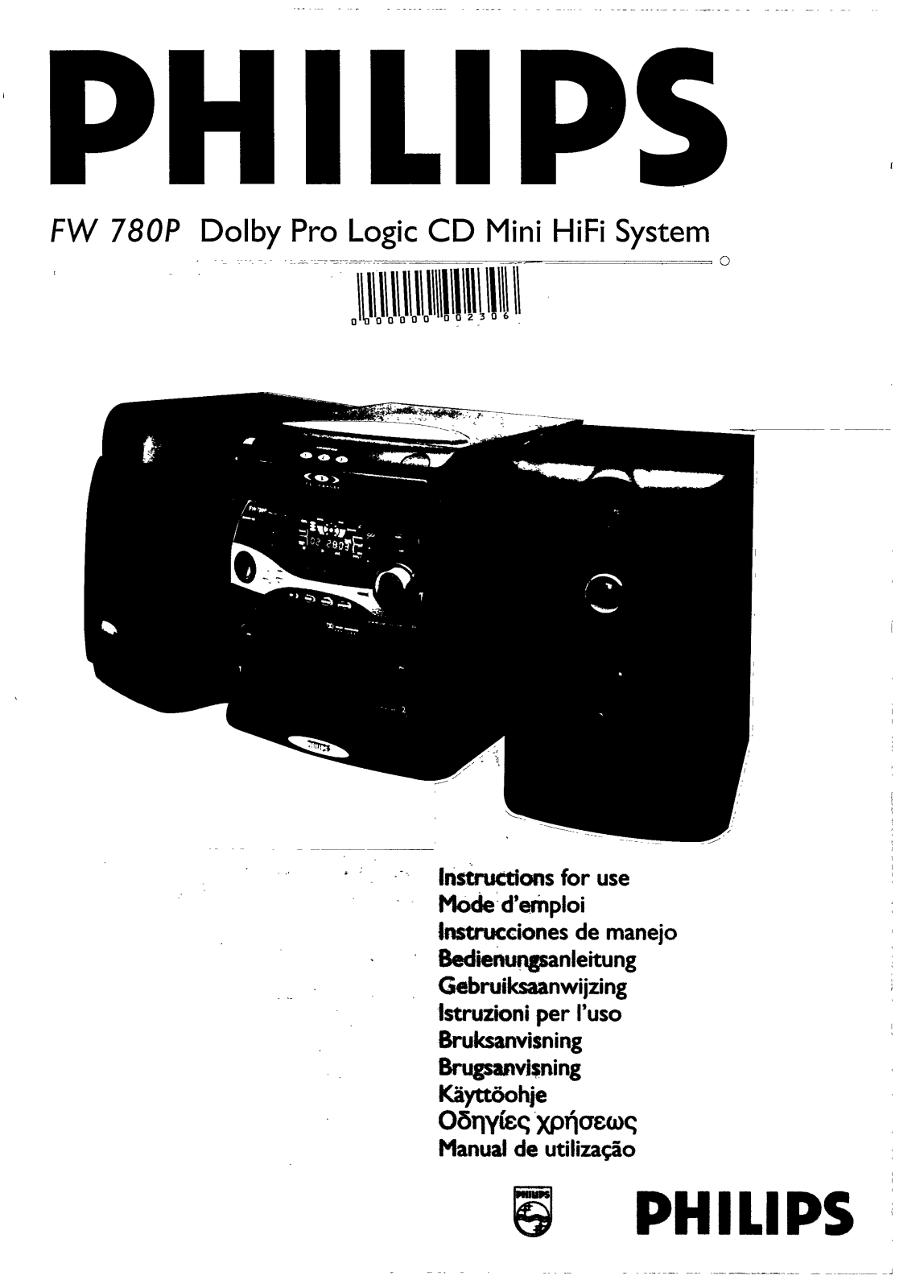 Philips FW780P/22, FW780P/21S User Manual