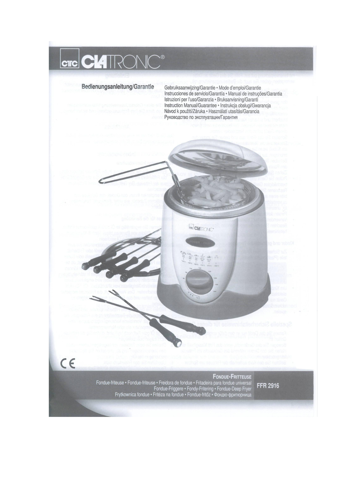 Bomann FFR 1290 CB User Manual