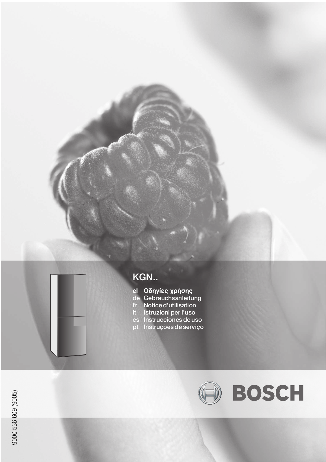 BOSCH KGN49S70 User Manual