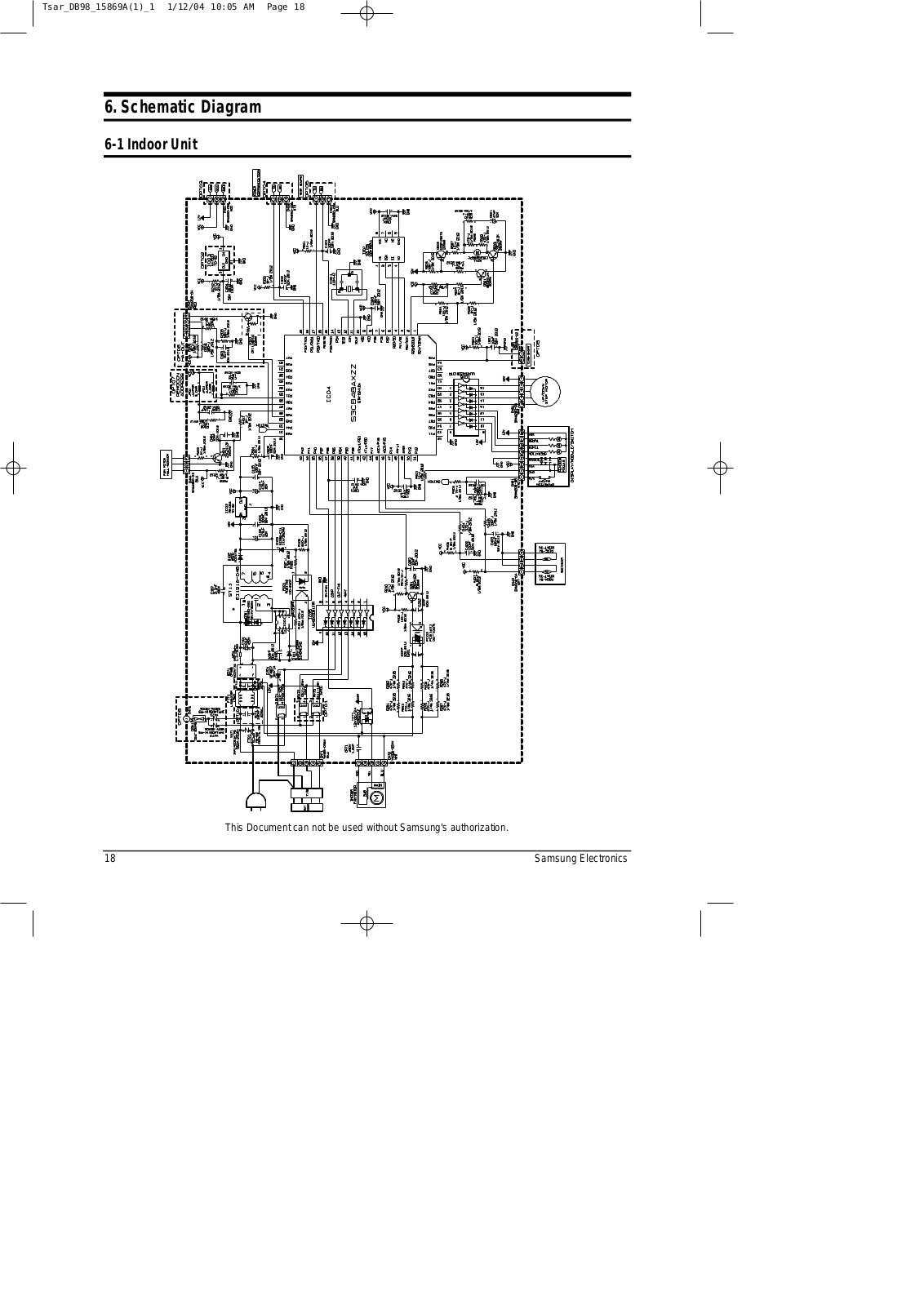 SAMSUNG SH07ZZ8X Schematic Diagram