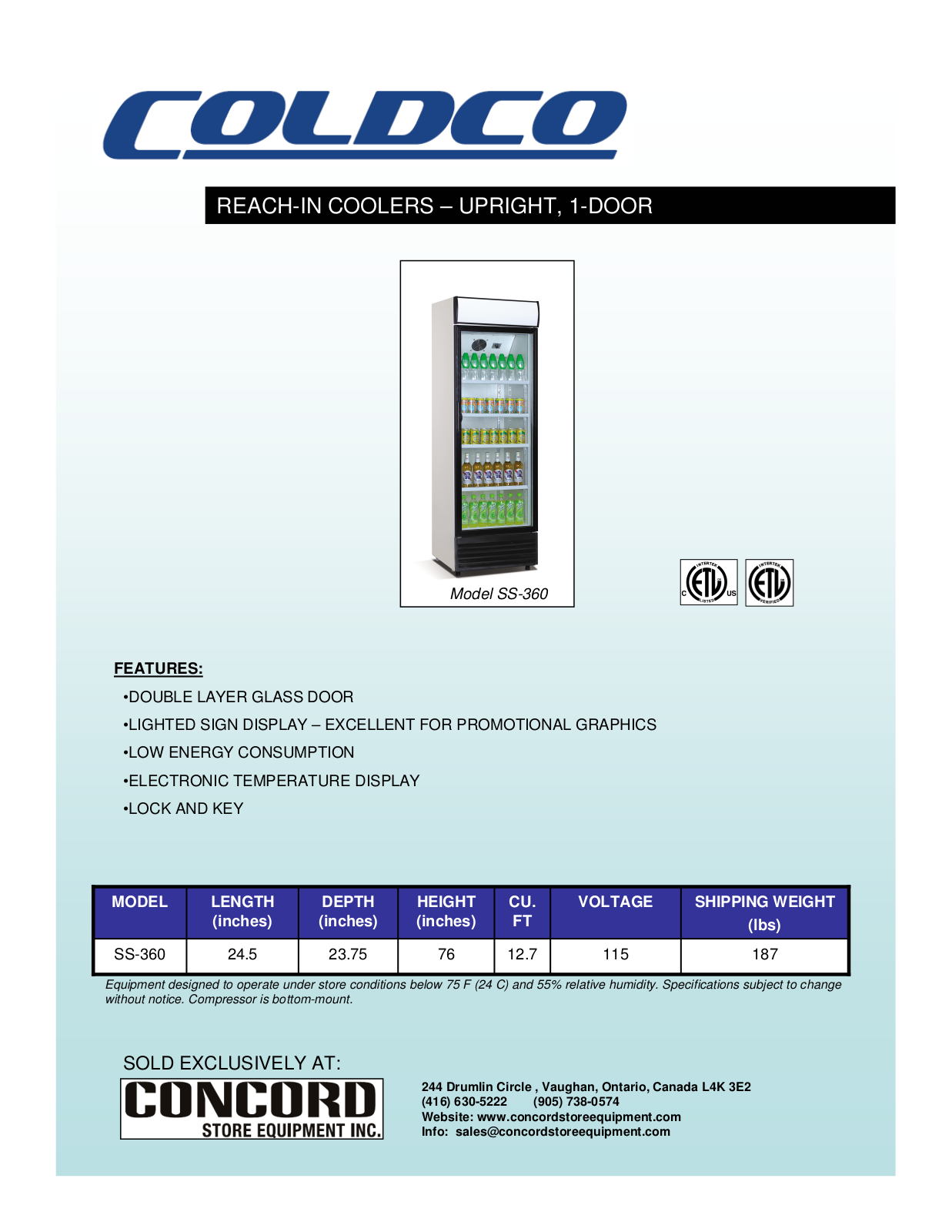 Universal Nolin SS-360 User Manual