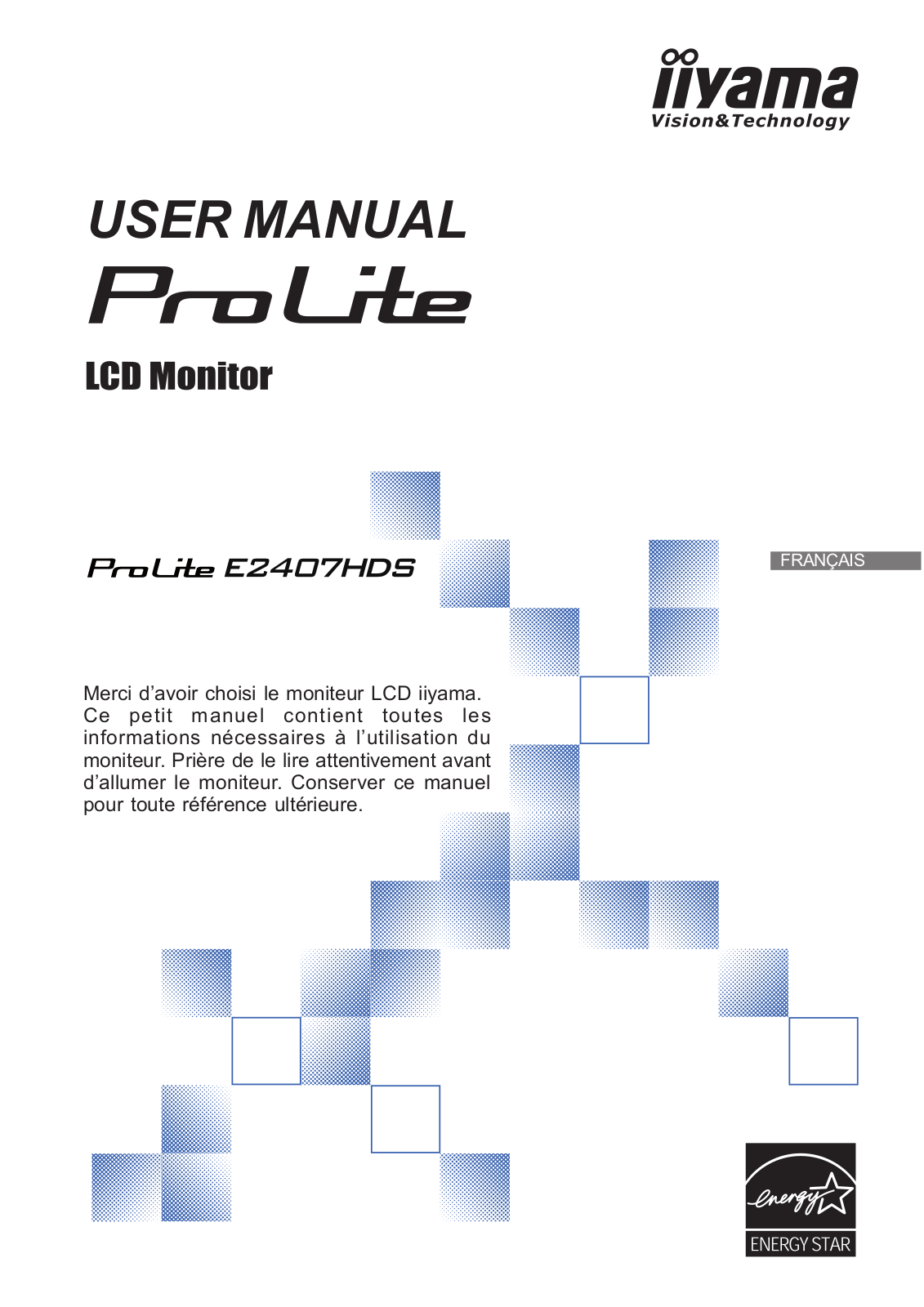 Iiyama PROLITE E2407HDS User Manual