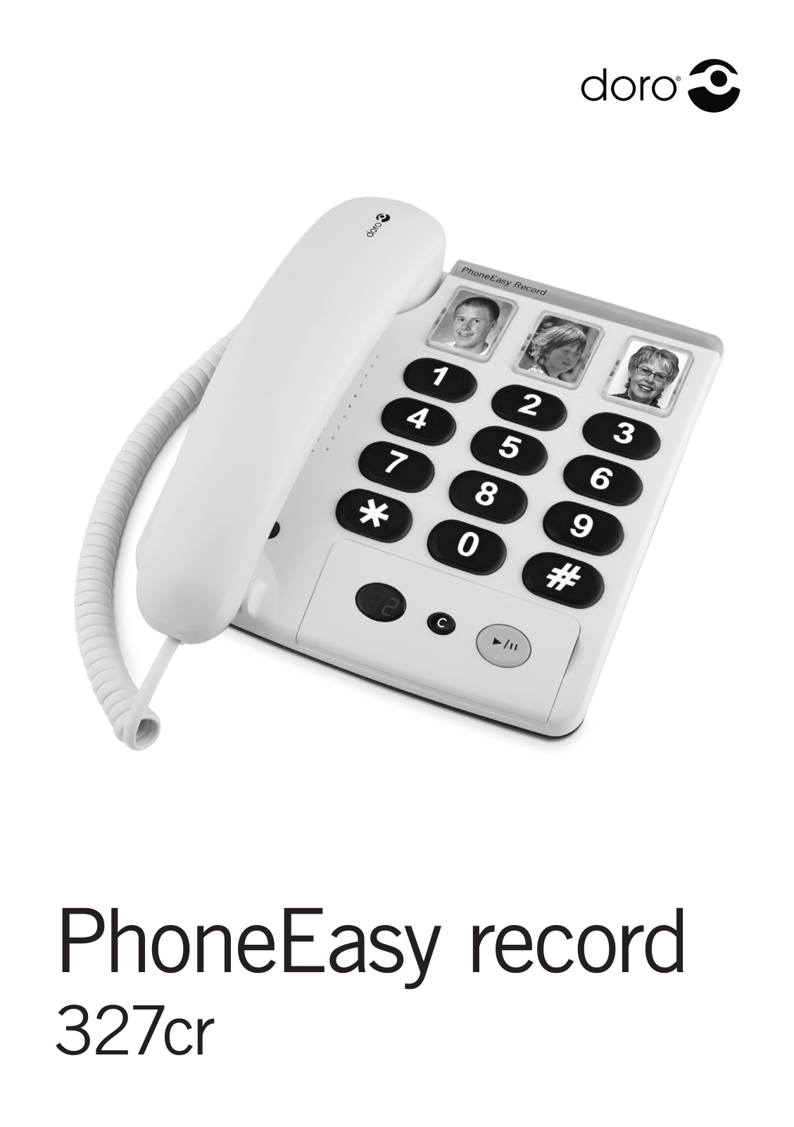 DORO Phone Easy Record 327CR User Manual