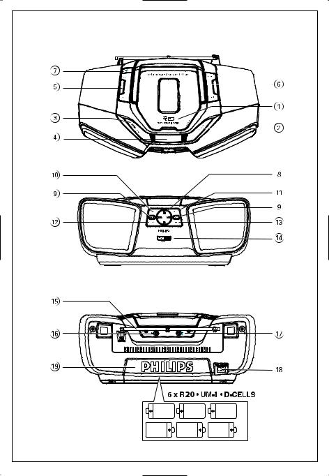 Philips AZ1840 User Manual