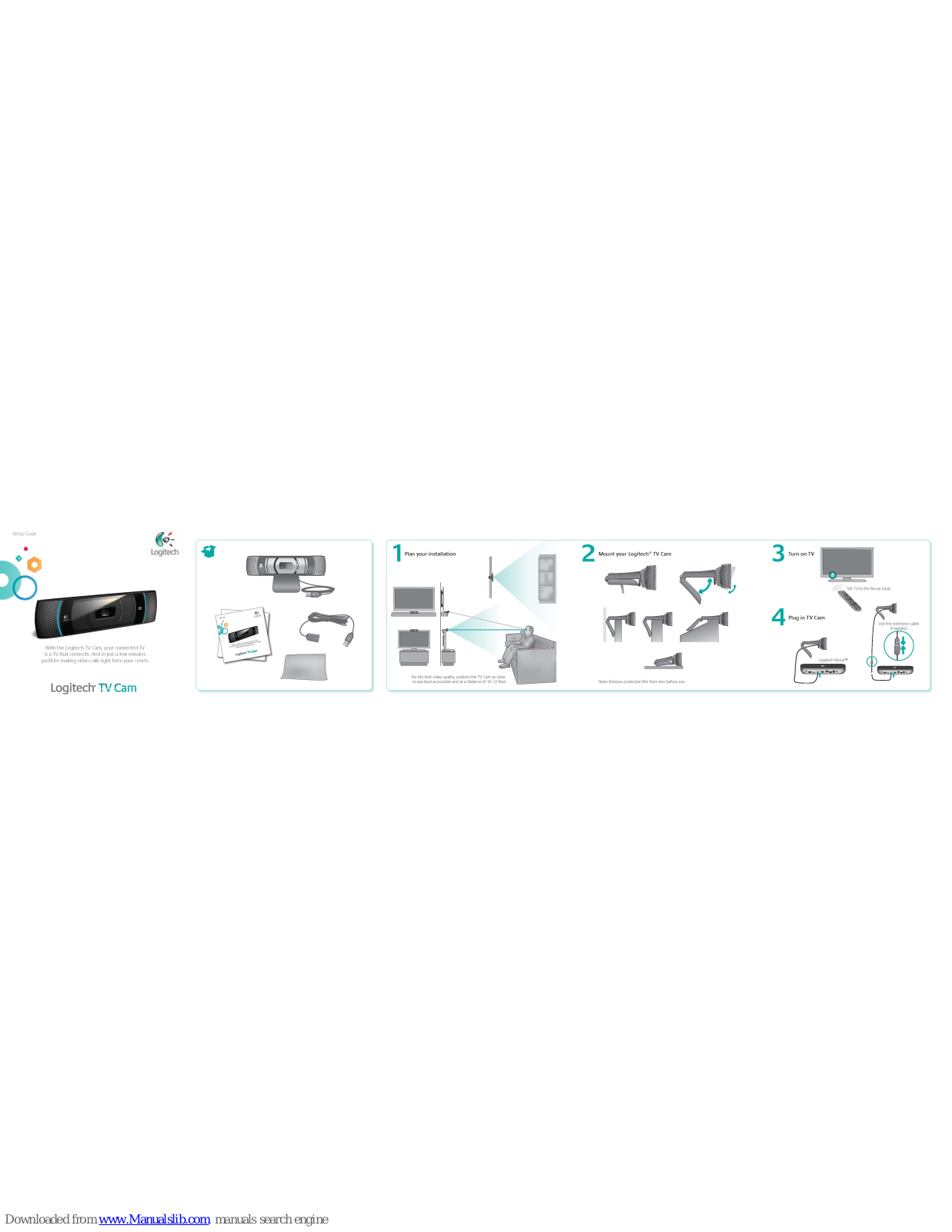 Logitech TV Cam Setup Manual