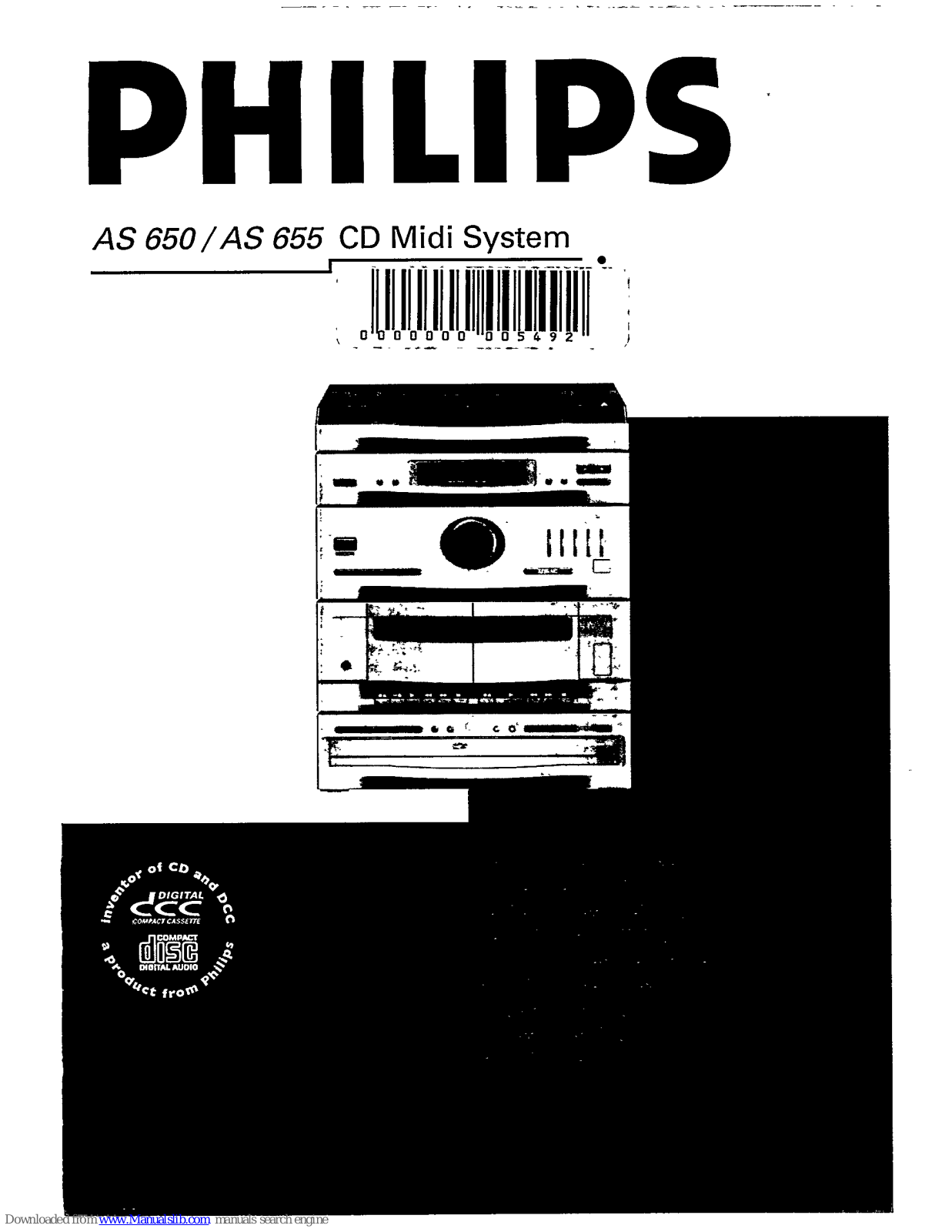 Philips AS 650, AS 655 User Manual