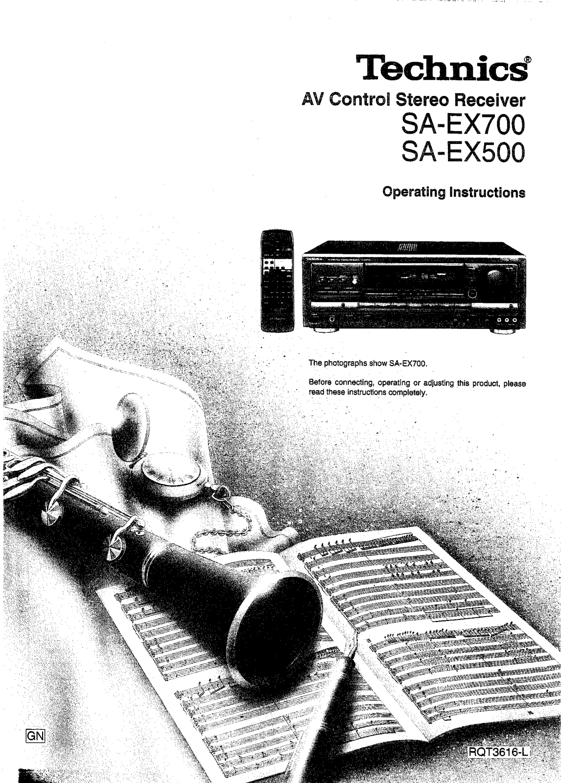 Technics SA-EX500 Owners Manual